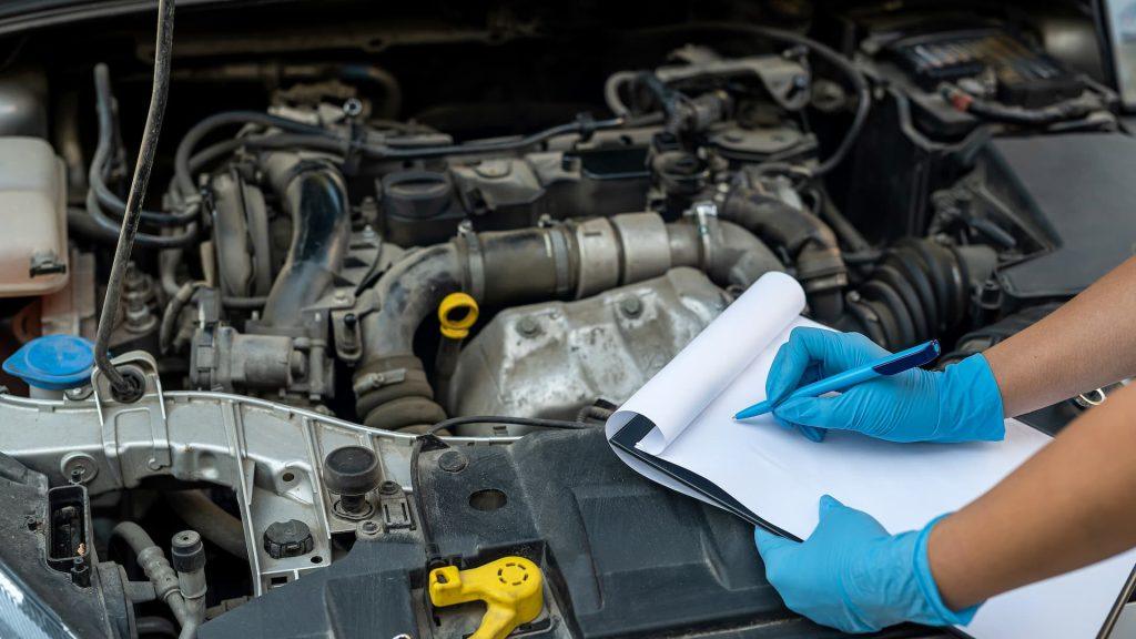 Mot Being Written And Checked Through