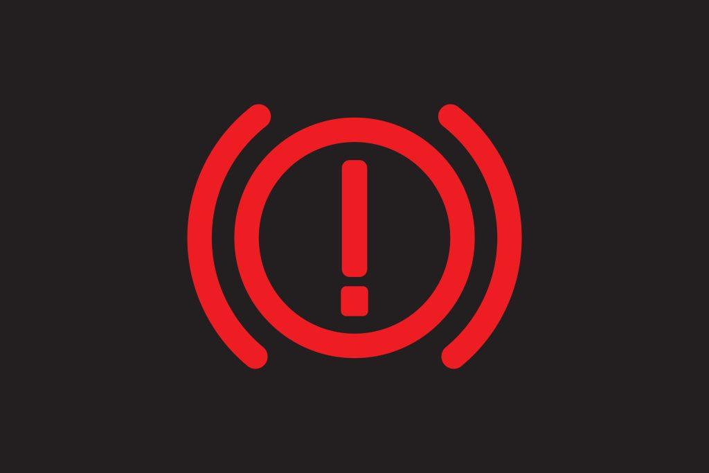 Brake System Warning Light, Battery Light Sign Symbol, Vector .eps